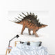 Kentrosaurus Dinosaur White Wall Decal Design 1