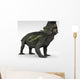 Lystrosaurus Therapsid from Permian Wall Decal Design 2