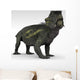 Lystrosaurus Therapsid from Permian Wall Decal Design 2