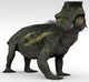 Lystrosaurus Therapsid from Permian Wall Decal Design 2