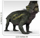 Lystrosaurus Therapsid from Permian Wall Decal Design 2