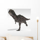 Majungasaurus Dinosaur White Wall Decal Design 3