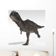 Majungasaurus Dinosaur White Wall Decal Design 3