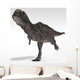 Majungasaurus Dinosaur White Wall Decal Design 3