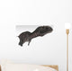 Majungasaurus Dinosaur White Wall Decal Design 2
