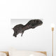Majungasaurus Dinosaur White Wall Decal Design 2