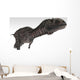 Majungasaurus Dinosaur White Wall Decal Design 2