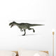 Monolophosaurus Dinosaur White Wall Decal Design 4