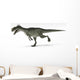 Monolophosaurus Dinosaur White Wall Decal Design 4