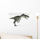 Monolophosaurus Dinosaur White Wall Decal Design 3