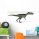 Monolophosaurus Dinosaur White Wall Decal Design 2