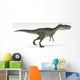 Monolophosaurus Dinosaur White Wall Decal Design 2