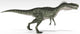 Monolophosaurus Dinosaur White Wall Decal Design 2