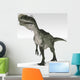 Monolophosaurus Dinosaur White Wall Decal Design 1