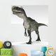 Monolophosaurus Dinosaur White Wall Decal Design 1