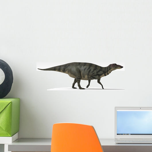 Shuangmiaosaurus Dinosaur White Wall Decal Design 3