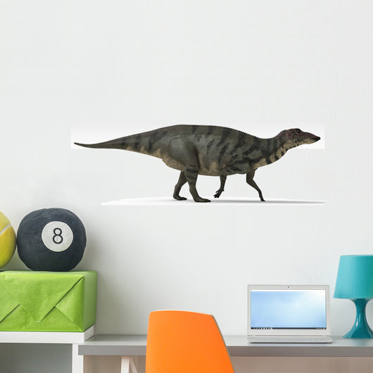 Shuangmiaosaurus Dinosaur White Wall Decal Design 3