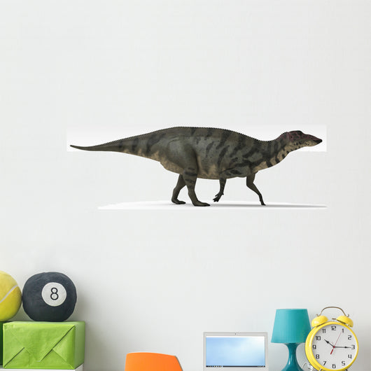 Shuangmiaosaurus Dinosaur White Wall Decal Design 3