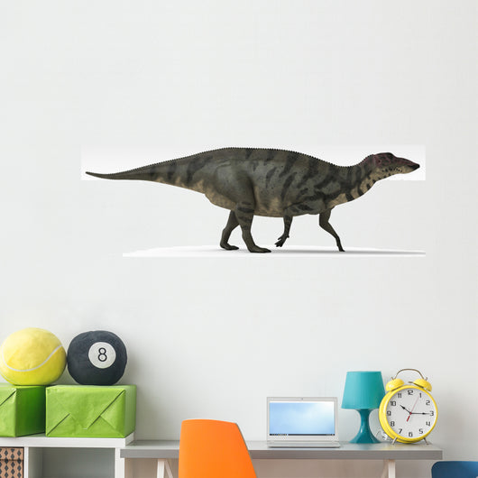 Shuangmiaosaurus Dinosaur White Wall Decal Design 3