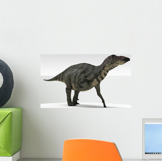 Shuangmiaosaurus Dinosaur White Wall Decal Design 2