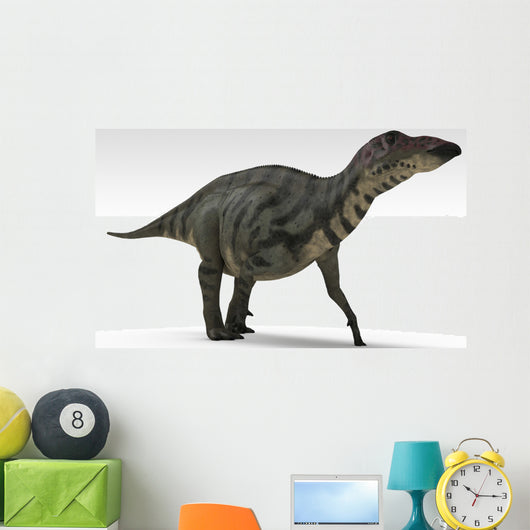 Shuangmiaosaurus Dinosaur White Wall Decal Design 2