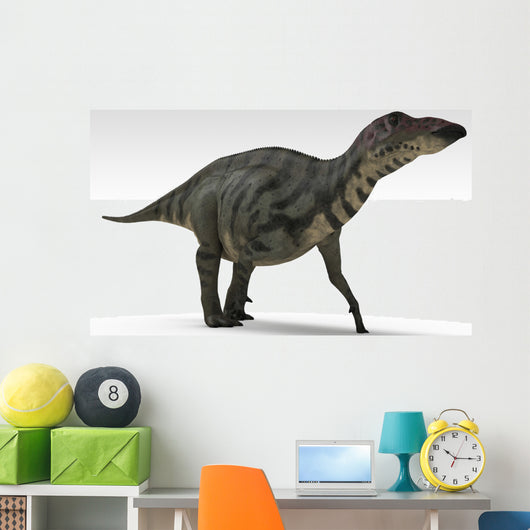 Shuangmiaosaurus Dinosaur White Wall Decal Design 2