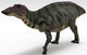 Shuangmiaosaurus Dinosaur White Wall Decal Design 1