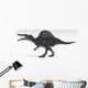 Spinosaurus Dinosaur White Wall Decal Design 3