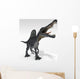 Spinosaurus Dinosaur White Wall Decal Design 1