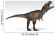 Tyrannosaurus Rex White Wall Decal Design 5
