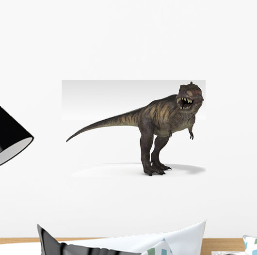 Tyrannosaurus Rex White Wall Decal Design 4