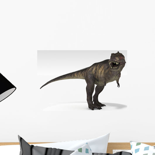 Tyrannosaurus Rex White Wall Decal Design 4