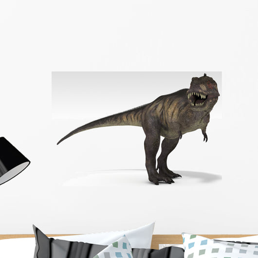 Tyrannosaurus Rex White Wall Decal Design 4