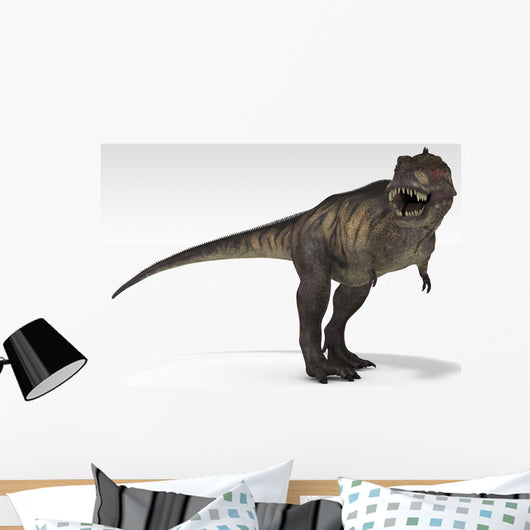 Tyrannosaurus Rex White Wall Decal Design 4