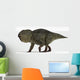 Udanoceratops Dinosaur White Wall Decal Design 2