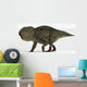Udanoceratops Dinosaur White Wall Decal Design 2