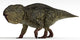 Udanoceratops Dinosaur White Wall Decal Design 2