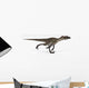 Utahraptor Dinosaur White Wall Decal Design 3