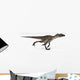 Utahraptor Dinosaur White Wall Decal Design 3