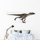 Utahraptor Dinosaur White Wall Decal Design 3