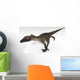 Utahraptor Dinosaur White Wall Decal Design 2