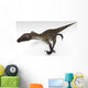 Utahraptor Dinosaur White Wall Decal Design 2