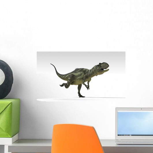 Yangchuanosaurus Dinosaur White Wall Decal Design 3