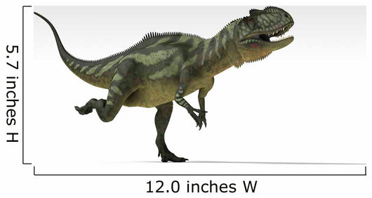 Yangchuanosaurus Dinosaur White Wall Decal Design 3