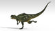 Yangchuanosaurus Dinosaur White Wall Decal Design 1