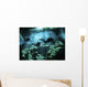 Diver Enters Cavern System Wall Decal