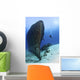 Diver Exploring Felipe Xicota Wall Decal