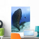 Diver Exploring Felipe Xicota Wall Decal