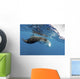 Manta Ray off Coast Wall Decal