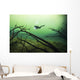 Diver Car Wash Cenote Wall Decal